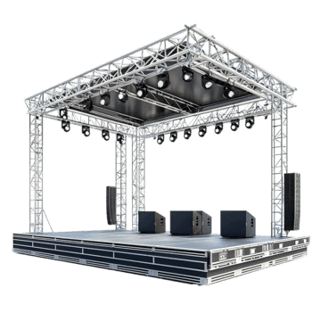 Alquiler de Cuadrilátero para eventos en Barcelona - Kronos Rent Audio