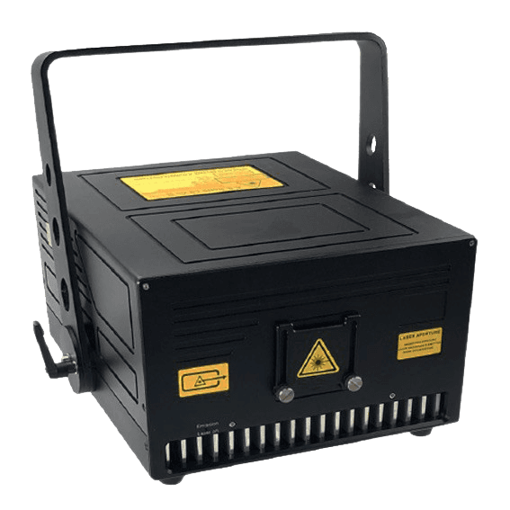 Alquiler de Laser 15W RGB para eventos en Barcelona - Kronos Rent Audio