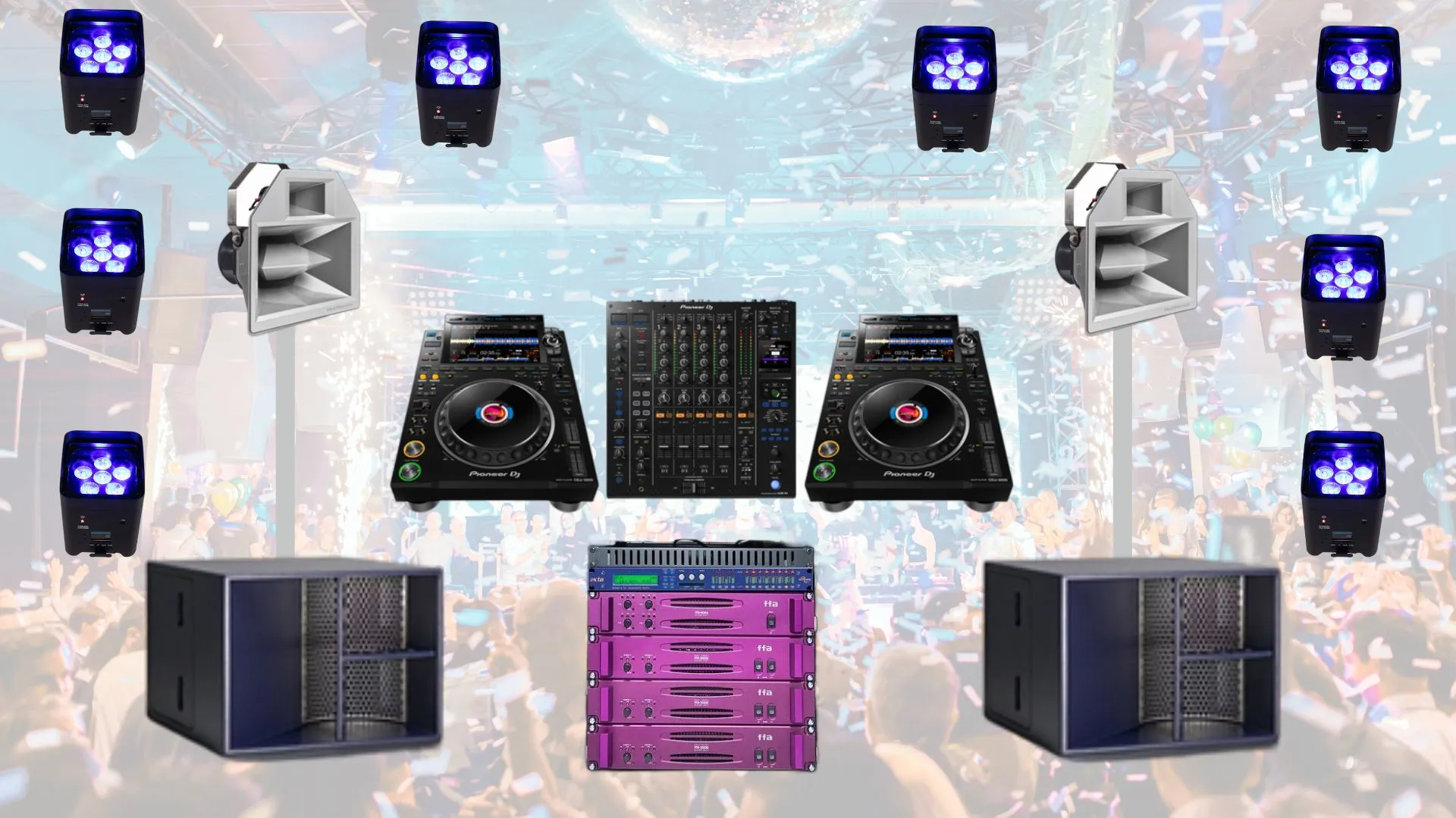 Pack Compact — Setup Compacto Funktion-One