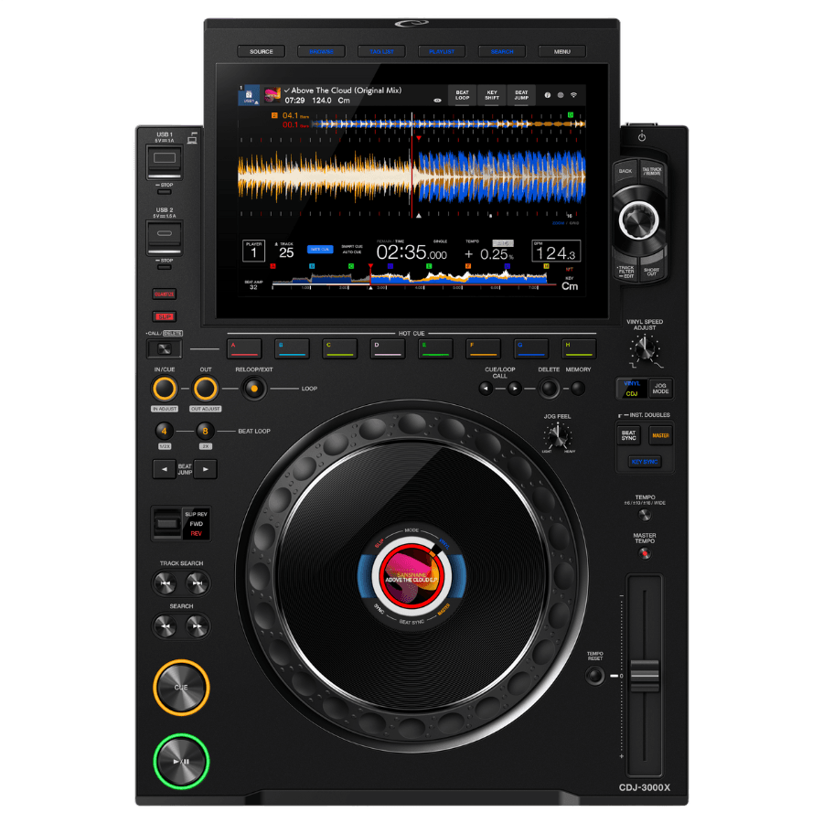 Alquiler de Pioneer CDJ-3000X para eventos en Barcelona - Kronos Rent Audio