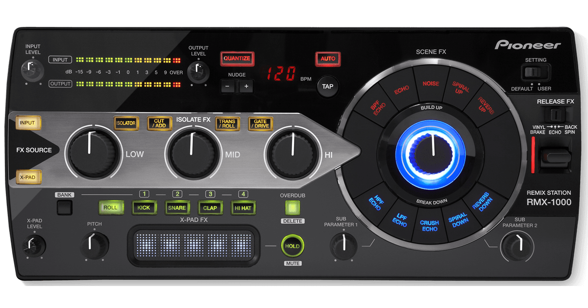 Alquiler de Pioneer RMX-1000 para eventos en Barcelona - Kronos Rent Audio